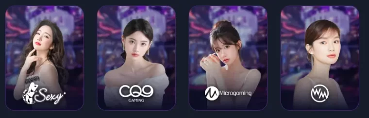 Live casino experience at SUPERSCATTER888 with real dealers and interactive online play